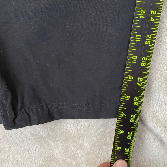 L.L. Bean Mens Athletic Pants 31 Straight Ankle Zip Outdoor Hiking Casual Black - Picture 3 of 9